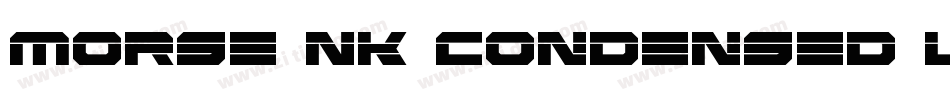 Morse NK Condensed Laser字体转换